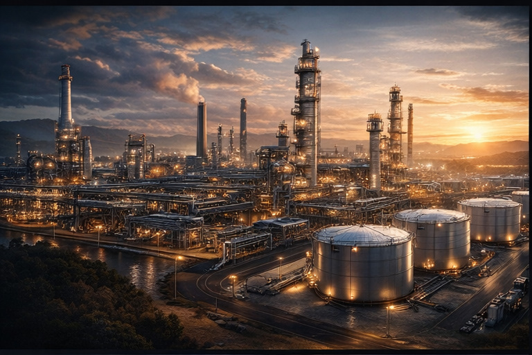Premium refinery photo